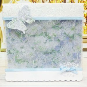 Butterfly Garden Embossing Folder – Tattered Lace