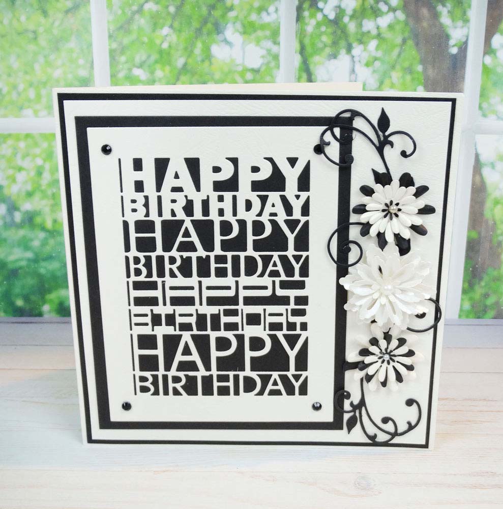 Happy Birthday Plaque Die Set – Tattered Lace
