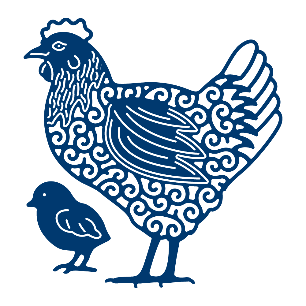 Download Chicken (D947) - Tattered Lace Download Chicken (D947) - Tattered Lace