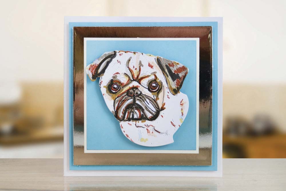 Tattered Lace Pug Life Die Cuts 